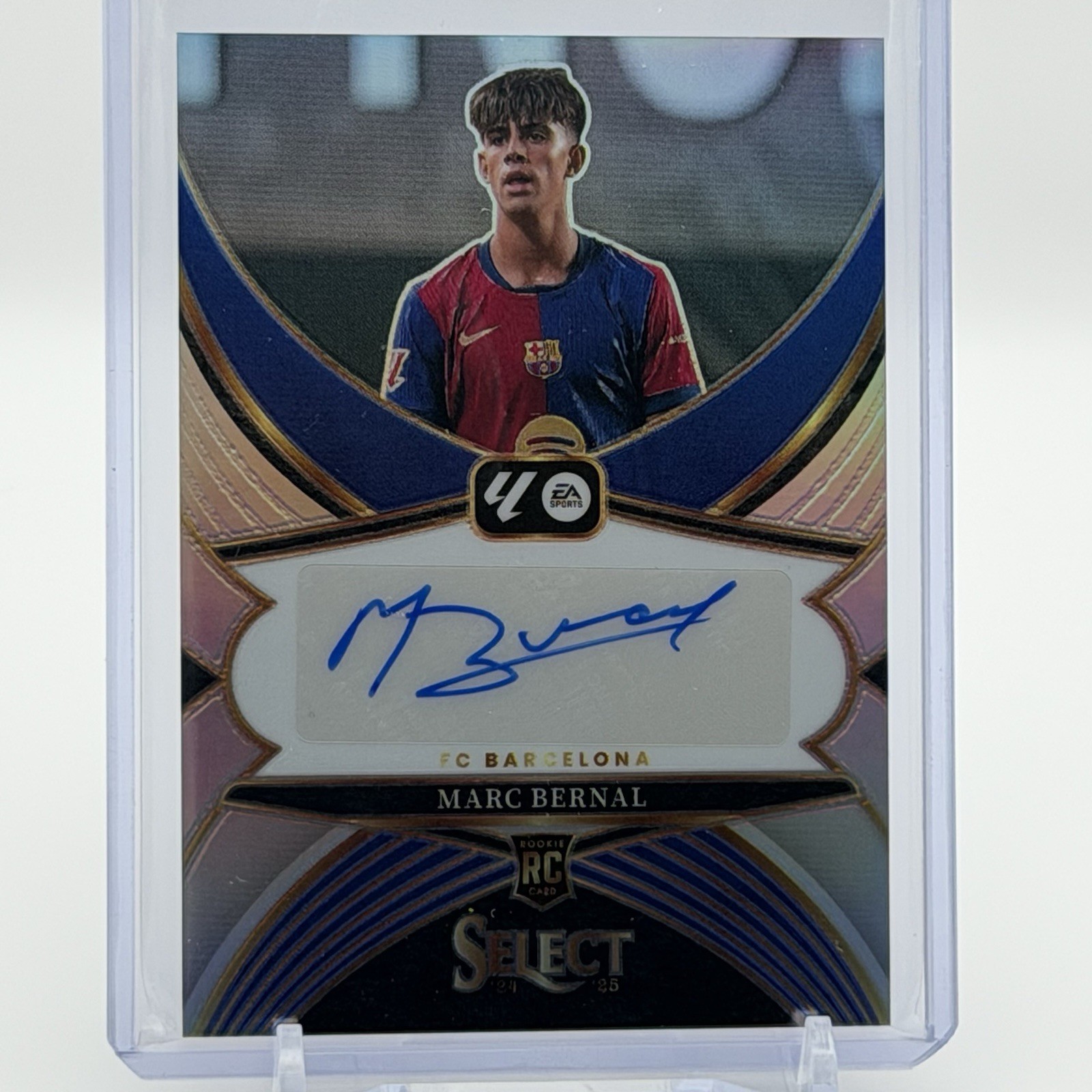 2024-25 Panini Select Silver Prizm Marc Bernal #SE-MB RC Auto