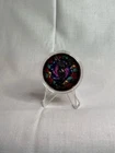 Colorful Fantasy Design Silver Round Crypto-Themed Bullion with Protective Case