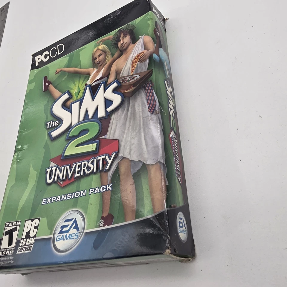 The Sims 2 University PC Game Expansion Pack 2005 Sealed Game Box - Image 3 of 4