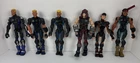 GI Joe Sigma 6 Figures Lot 6 Hasbro Duke Variants Tunnel Rat Zartan Iron Knife