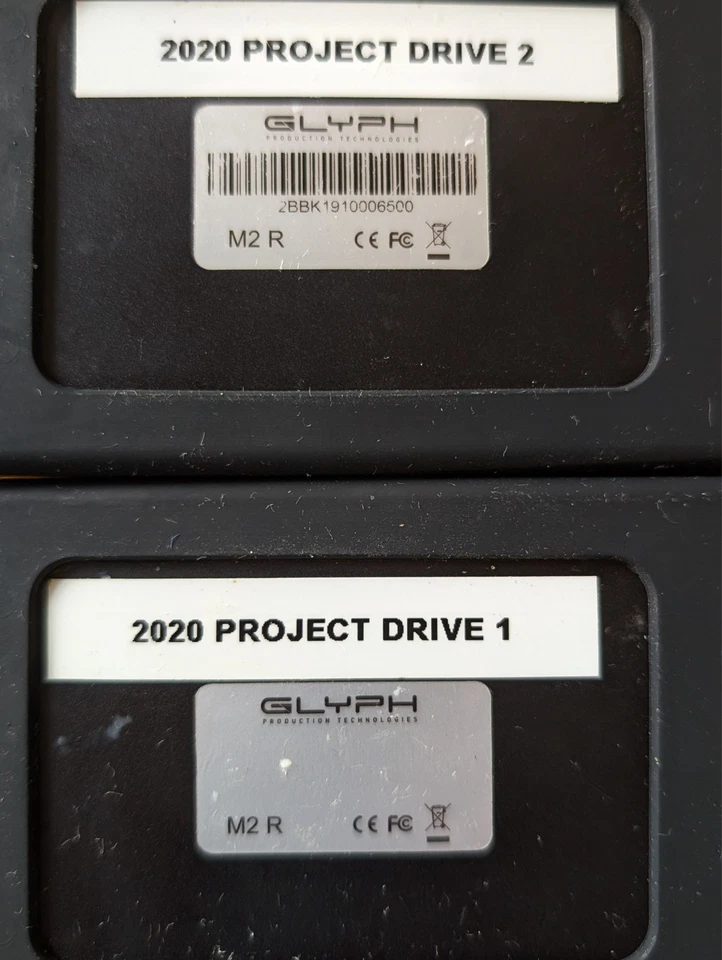 Pair of Glyph Atom RAID 4TB Portable Rugged SSD drives M2-R - Image 2 of 2