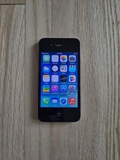 Apple iPhone 4 16GB Black A1332  iOS 7.1.2  Good  No Service  Device Only