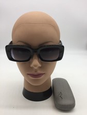 Chanel Black Frame Trendy Sunglasses 50-20-145 Grey Lenses