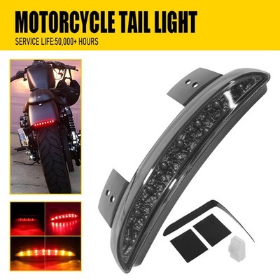 Red/Amber LED Brake Tail Lights for Harley Davidson Blackline FXS 2011-2013 USA