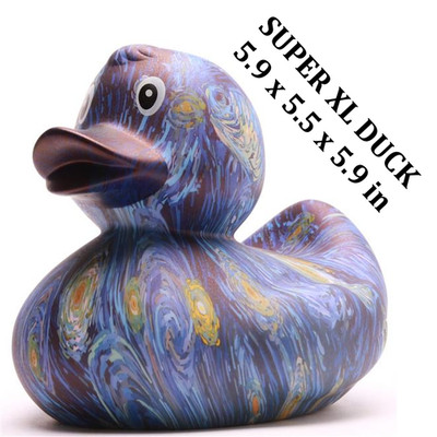 Starry Night Vincent Van Gogh Rubber Ducky 6in - FAST US Shipper