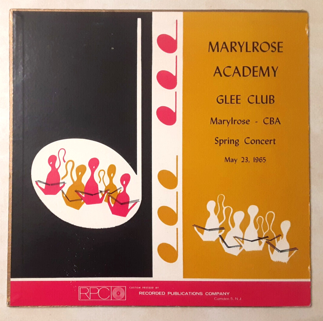 Marylrose Academy of the Holy Names Vinyl LP Private Press Vintage Albany NY