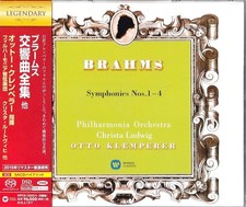 Otto Klemperer/Philharmonia NEW 3 CD SACD-Hybrid Brahms Symp. Complete,etc OBI