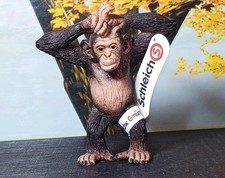 SCIMPANZE' GIOVANE 14680 SERIE WILD LIFE SCHLEICH 2013-2017 RITIRATO 