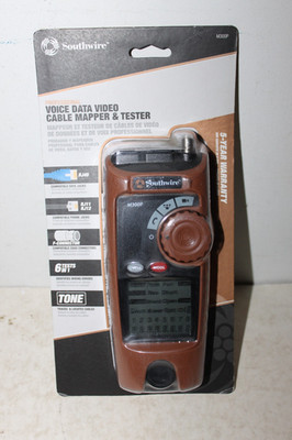 BRAND NEW Southwire M300P - Professional VDV Low Voltage Cable Mapper Tester