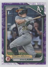 2024 Bowman Prospects Purple Pattern 168/199 Ryan Lasko #BP-105 13sp