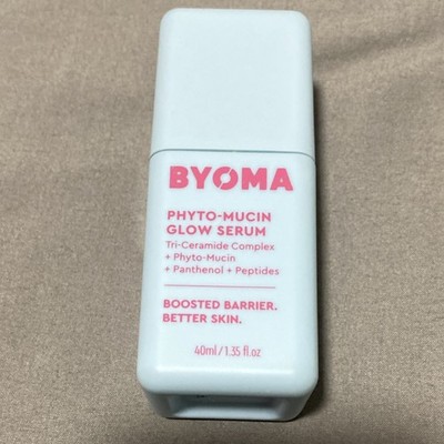 BYOMA Phyto-Mucin Glow Serum 40ml Hydrating Plumping Tri-Ceramide Peptides