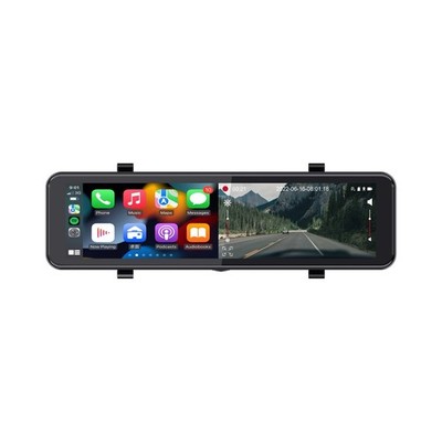 Coral Vision R9 Mirror Dashcam - Dual-lens 4K Dashcam wireless CarPlay