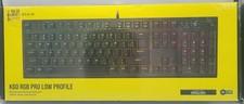 Corsair K60 RGB PRO Low Pro Mechanical Gaming Keyboard MX Cherry Keyswitch New