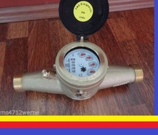 Hauswasserzähler MNR 1" zoll DN25 Q3=10, R80, breite 260 mm Uhr geeicht 2026