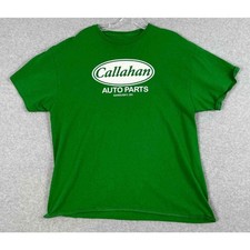 Tommy Boy Chris Farley Callahan Auto Parts T Shirt Size M Green