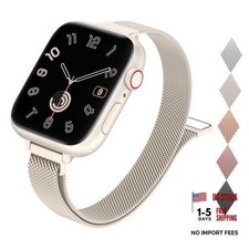 Slim Milanese Loop Compatible with 38mm/40mm/41mm/42mm Series 11/10 Starlight