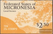 Mikronesien 90D carnet de timbres (complète edition) carnet de timbres neuf avec