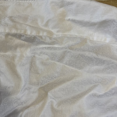 Robert Graham Shirt Men's XXL White Contrast Flip Cuff Geometric Jacquard Print - Picture 8 of 11