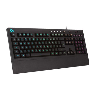 LOGITECH G213 Prodigy Gaming, Tastatur, Rubberdome, Sonstiges, kabelgebunden, Sc