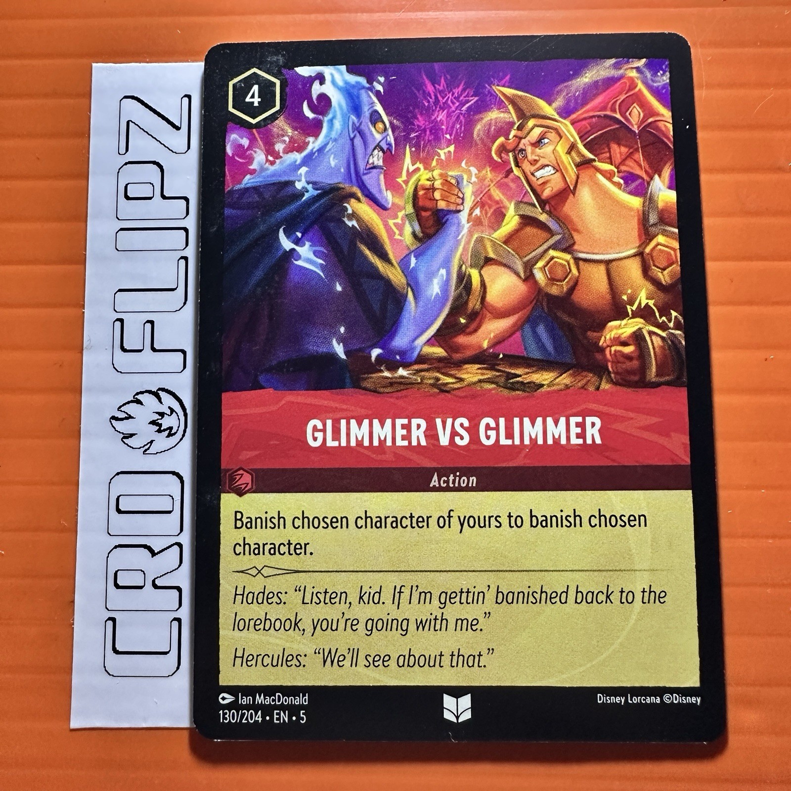 Disney Lorcana TCG - Shimmering Skies: Glimmer Vs Glimmer (130/204) - Near Mint