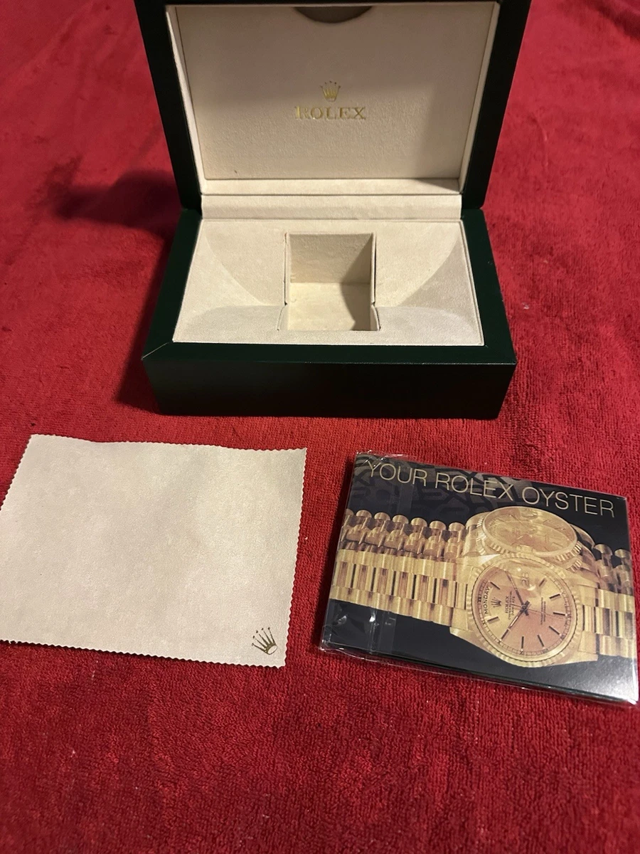Rolex Watch Wooden Single Presentation Boxes for sale | eBay