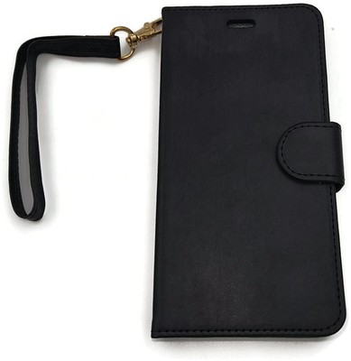 Blackweb Wallet Case With Wristlet For Iphone 7/8 Plus - Black