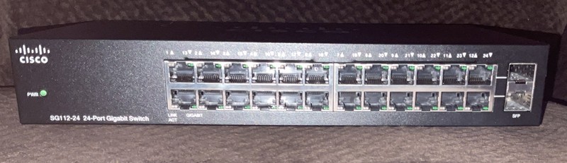 Cisco SG112-24 110 Series 24-Port Unmanaged Compact Network Switch