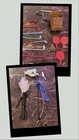 Vintage Barbie Doll Sports Accessories Tennis  Golf Clubs Bow Fishing Rod