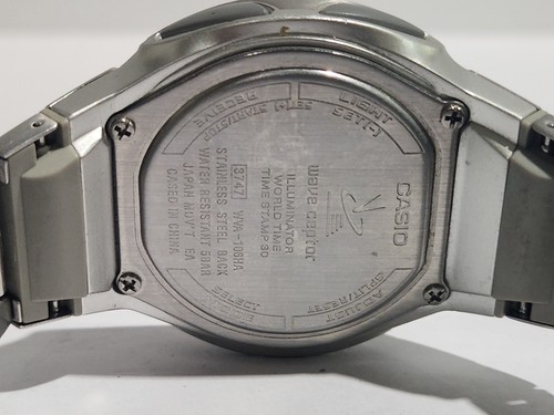 CASIO Quartz Watch 3747 WVA-106HA Men Wave Ceptor Analog Digital New Batter - Picture 8 of 8