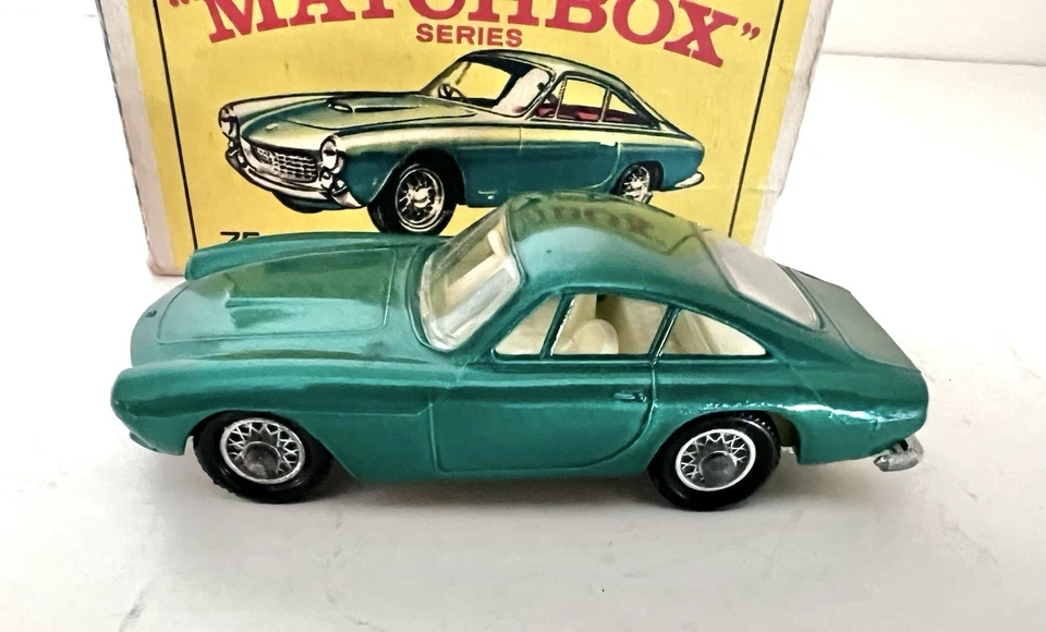 MATCHBOX LESNEY FERRARI BERLINETTA   -No. 75 B -MINT in BOX MODEL - MUST SEE CAR - Image 2 of 4
