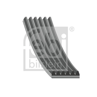 1x Febi Bilstein V-ribbed belt 1865893 for Bravo Bravo van C-max edge focus G