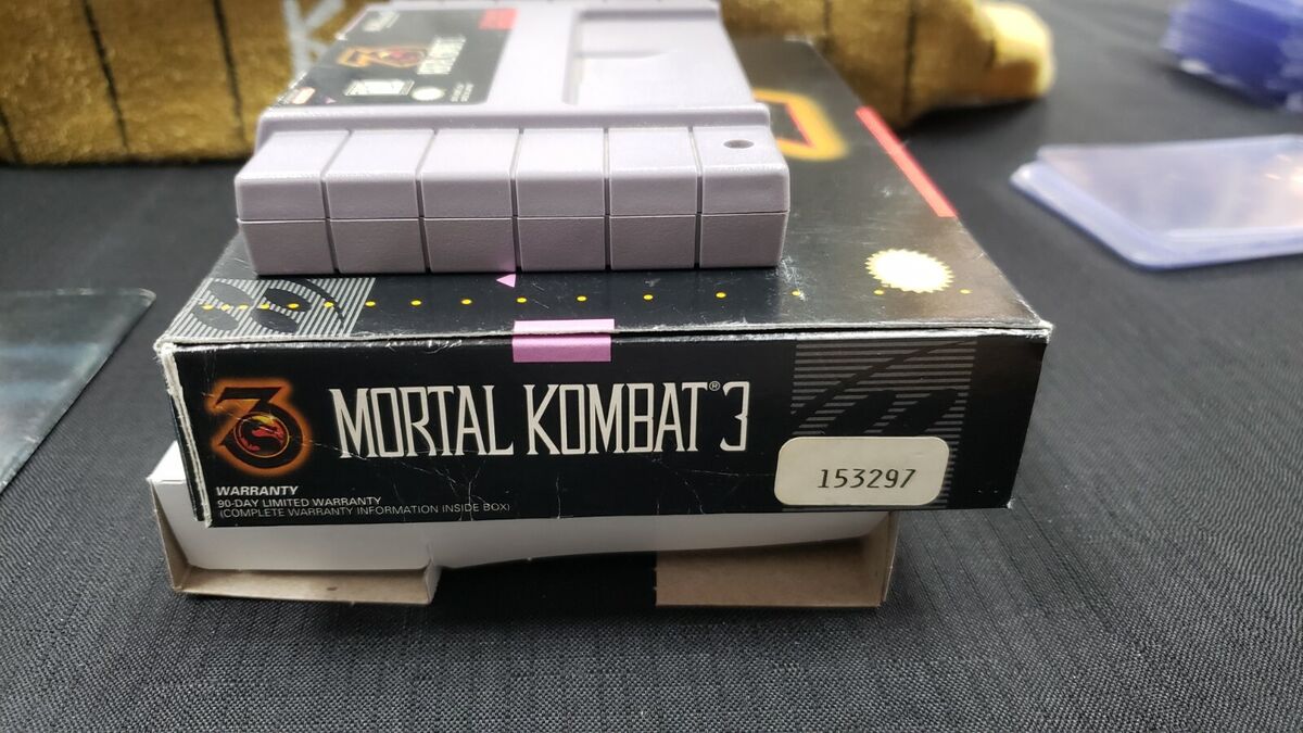 Mortal Kombat 3 (Super Nintendo SNES) Complete CIB w/ Magazine