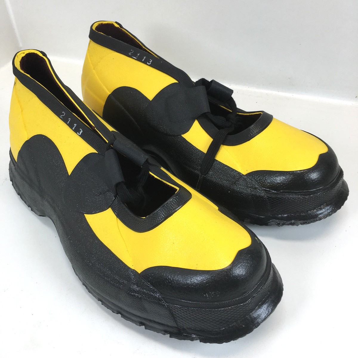 Servus Super Dielectric Rubber Shoes Electric Lineman Slip