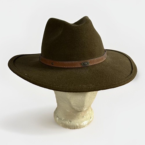 Western Express Cowboy Hat Brown w/ Brown Hatband Wool Sz 6 7/8 WPL 4384 USA - Picture 2 of 12