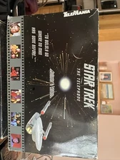 TeleMania Collectors Edition Star Trek Enterprise Telephone 1993 With Box