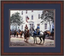 Mort Kunstler Civil War Print The High Command Custom Framed