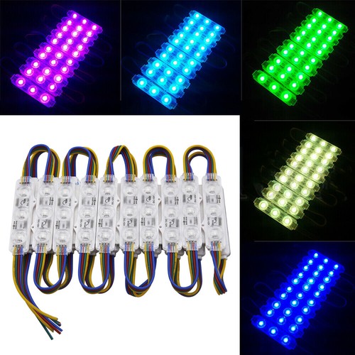 Super Bright IP65 Waterproof 5050 SMD RGBLED Module Light DIY Sign Lamp DC 12V - Picture 31 of 36