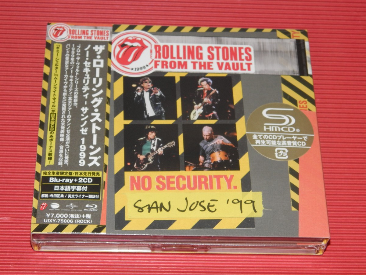 ミュージック rolling stones from the vault (RARE SET) 4HT JAPAN ROLLING STONES FROM THE VAULT NO SECURITY SHM CD 2 BONUS