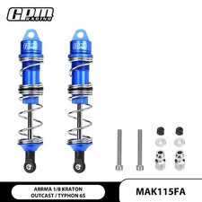 GPM Alu Front Double Section Spring Dampers For ARRMA Kraton Outcast Notorious
