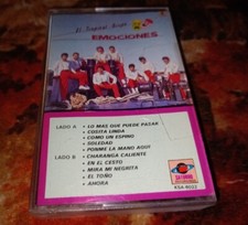 GRUPO EMOCIONES "EN EL CESTO" TROPICAL ROMANTICAS CUMBIAS RARE TAPE VG 