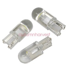 20x T10 194 168 W5W 2825 COB LED License Plate Interior Light Bulbs 6000K White