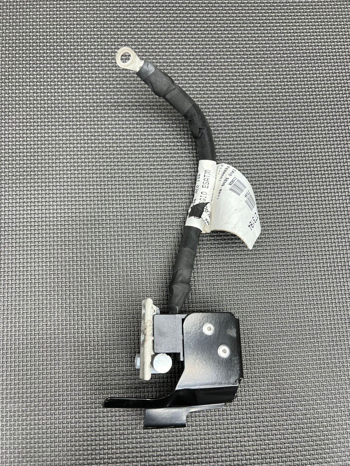 Ferrari 488, Negative / Ground Battery Cable Wire, Used, P/N 273184