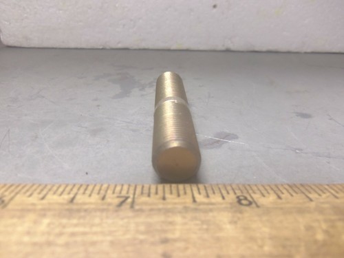 Double-End Threaded Steel Stud - 2 ¾" x ½” Threaded Diameter (NOS) - Picture 8 of 12