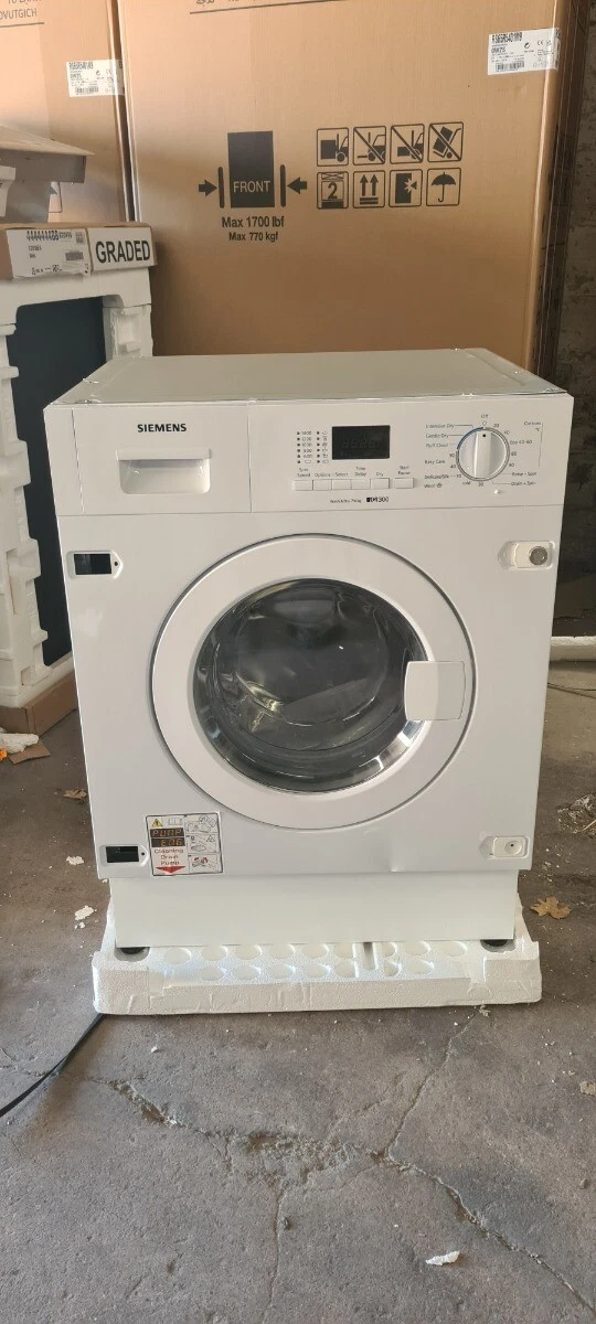 Graded Siemens WK14D322GB Integrated Washer Dryer