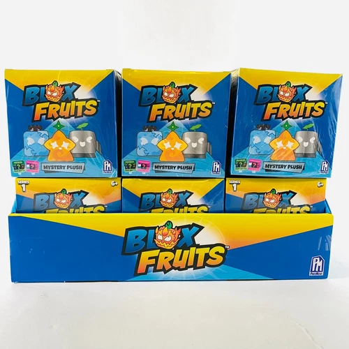 Blox Fruits 1 Mystery Plush 4 INCH with DLC Code Sealed NEW 2023 Blocks Roblox