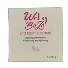 Rose Essential Oil Soap PACK OF 4  Infused with Rose Essential Oil for Hydration