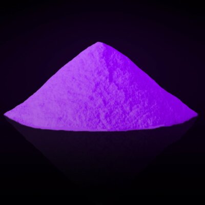 Deep Purple Glow in the Dark Powder