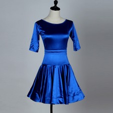 NEW Latin Ballroom Dance Dress Modern Salsa Waltz Standard Dress F275