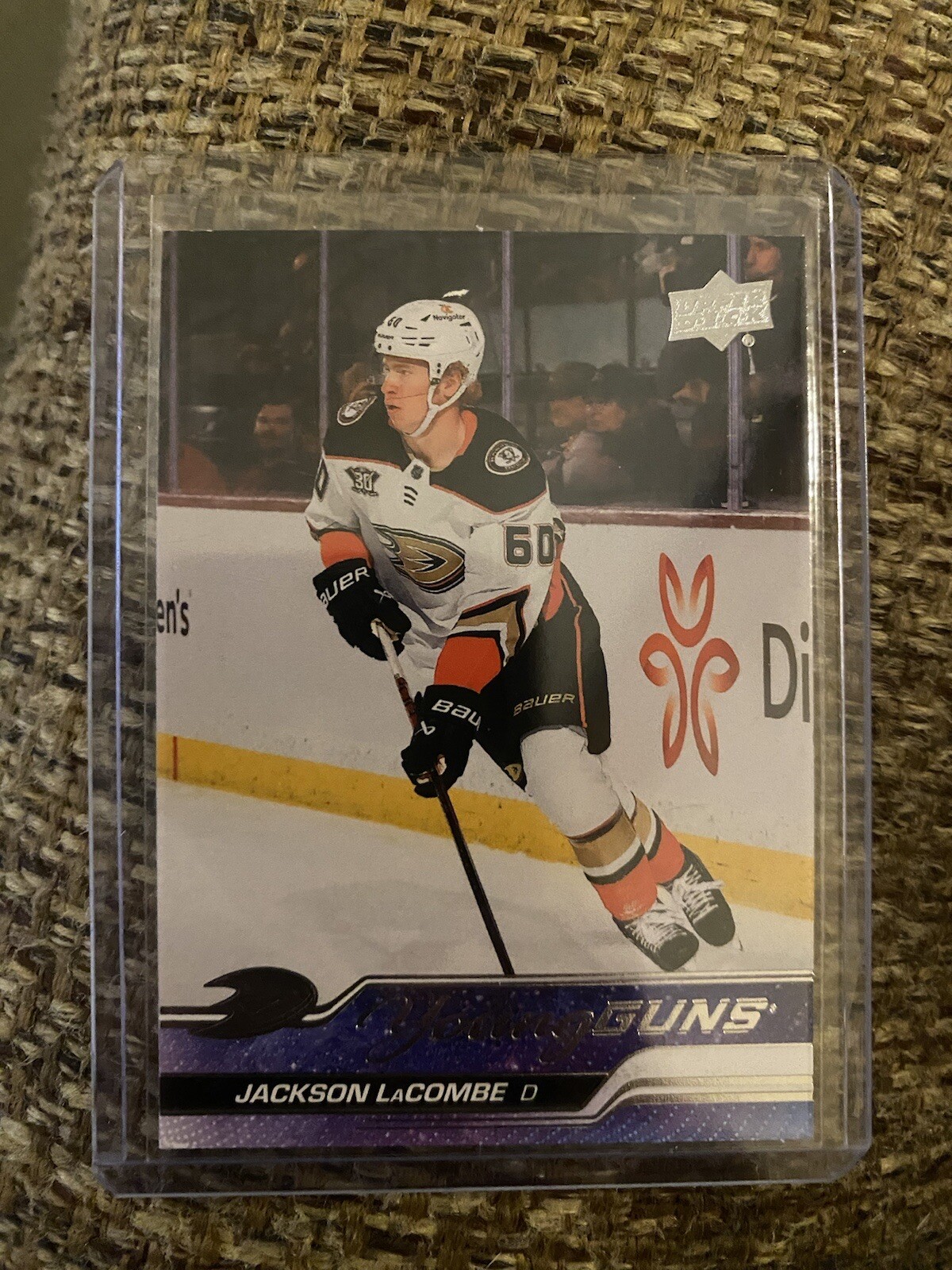 Jackson LaCombe 2023-24 Upper Deck Young Guns #456