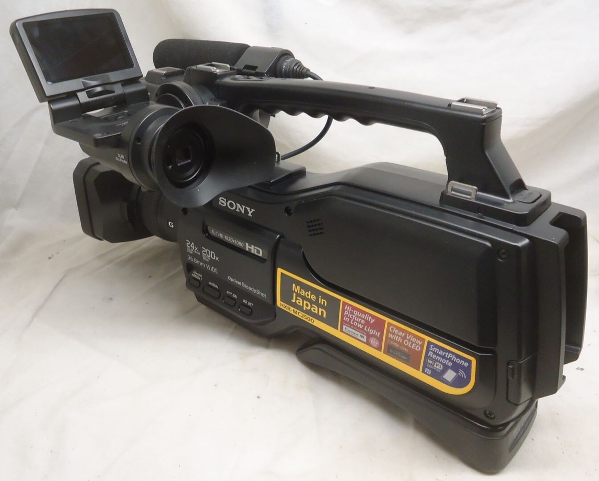 Avchd Camcorder Mc2500 Video Camera Handycam Sony Sony Mc2500